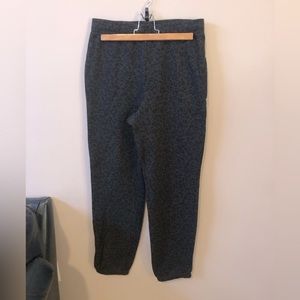 Cozy Grey Leopard Print Sweatpants! Size: Small.